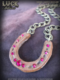 LUCK ADORNED - Lucky Horseshoe Necklace 1009