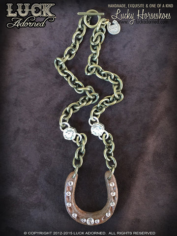 Luck Adorned Lucky Horseshoe Necklace