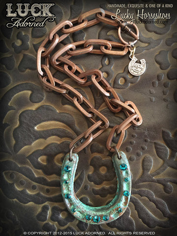 Luck Adorned Lucky Horseshoe Necklace