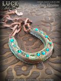 LUCK ADORNED - Lucky Horseshoe Necklace 1017