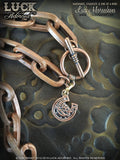 LUCK ADORNED - Lucky Horseshoe Necklace 1017