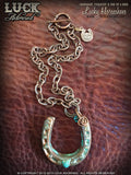 LUCK ADORNED - Lucky Horseshoe Necklace 1011