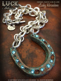 LUCK ADORNED - Lucky Horseshoe Necklace 1031