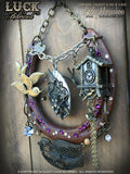 HOUSE OF SWALLOWS - Lucky horseshoe - unique gift - home decor