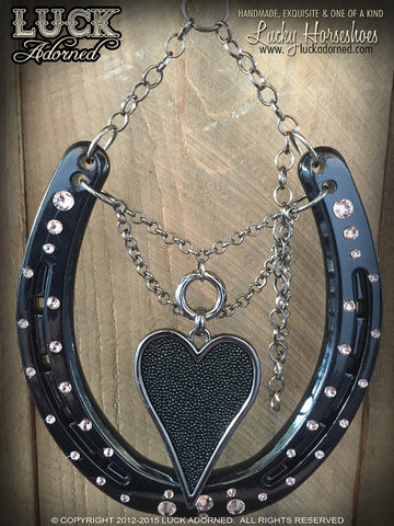 LOVE WARPED Luck Adorned Lucky Horseshoe